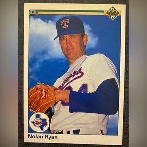 1990 Upper Deck Nolan Ryan Texas Rangers #734